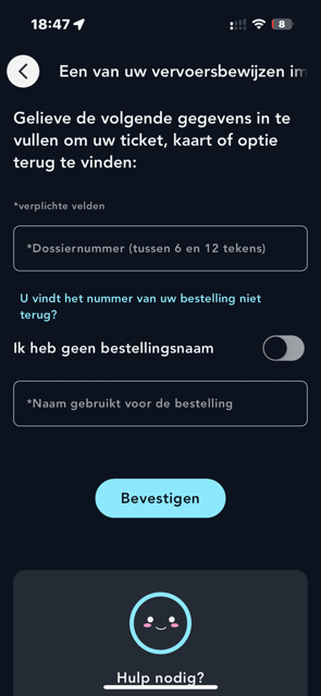 Een treinticket ruilen of annuleren